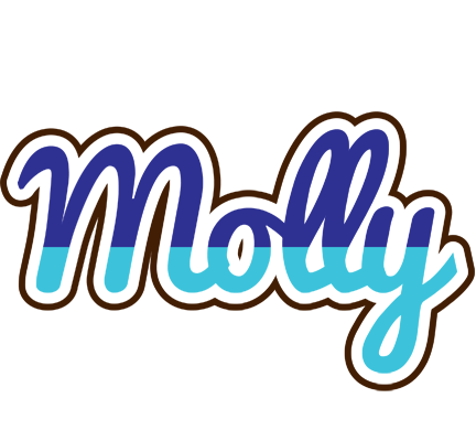 Molly raining logo