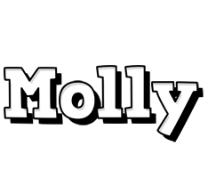 Molly snowing logo