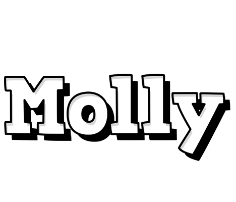Molly snowing logo