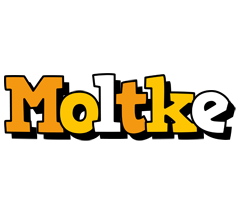 Moltke cartoon logo