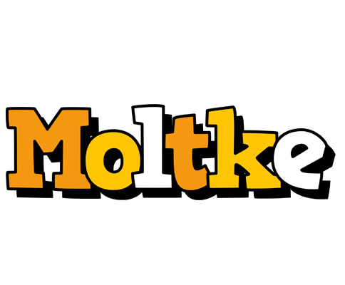 Moltke cartoon logo