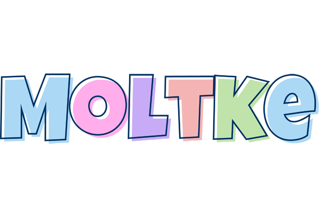 Moltke pastel logo
