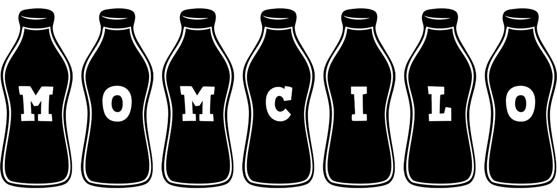 Momcilo bottle logo