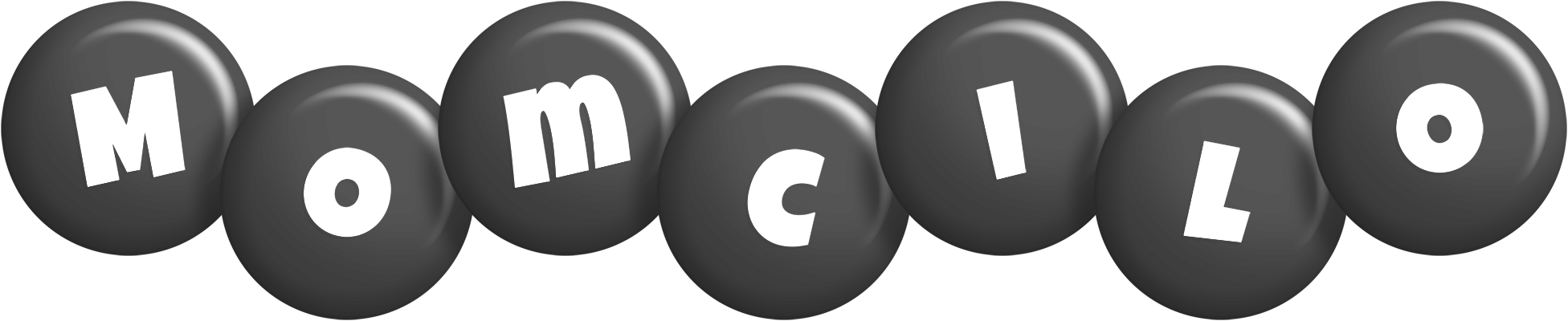 Momcilo candy-black logo