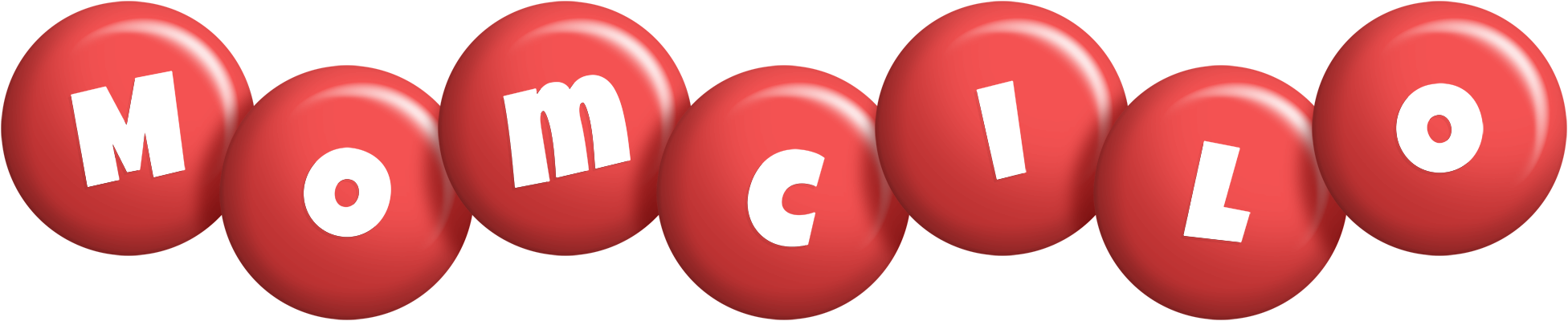 Momcilo candy-red logo