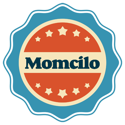 Momcilo labels logo