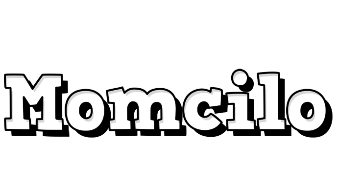 Momcilo snowing logo