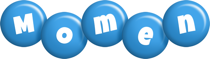 Momen candy-blue logo