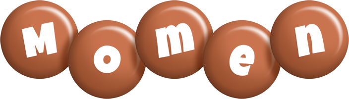 Momen candy-brown logo