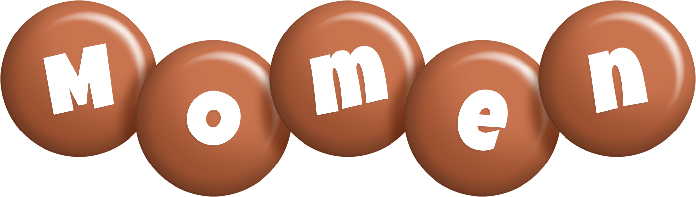 Momen candy-brown logo