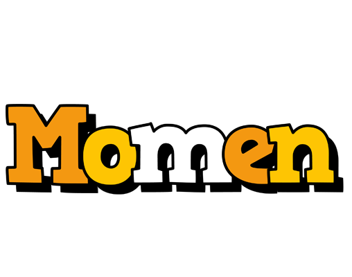 Momen cartoon logo