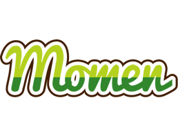 Momen golfing logo