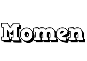 Momen snowing logo