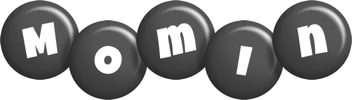 Momin candy-black logo