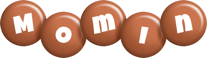 Momin candy-brown logo