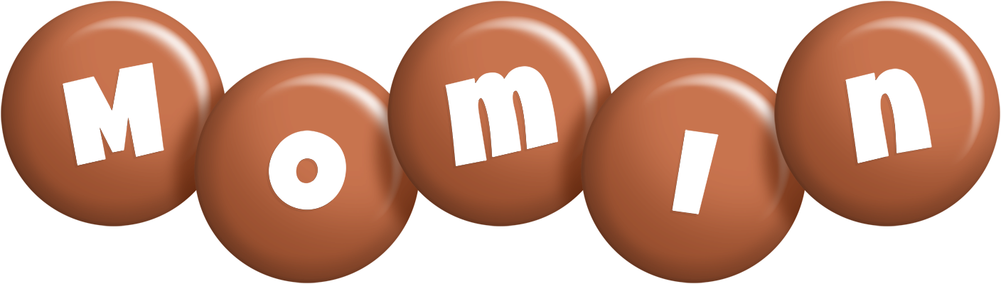 Momin candy-brown logo