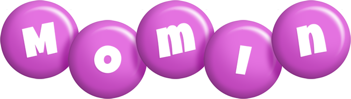 Momin candy-purple logo