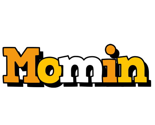 Momin cartoon logo