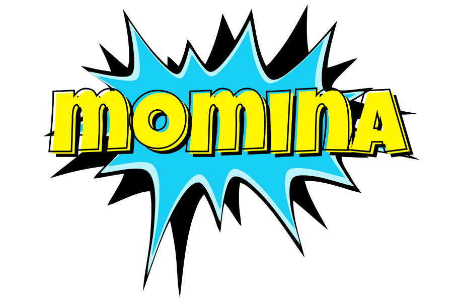 Momina amazing logo