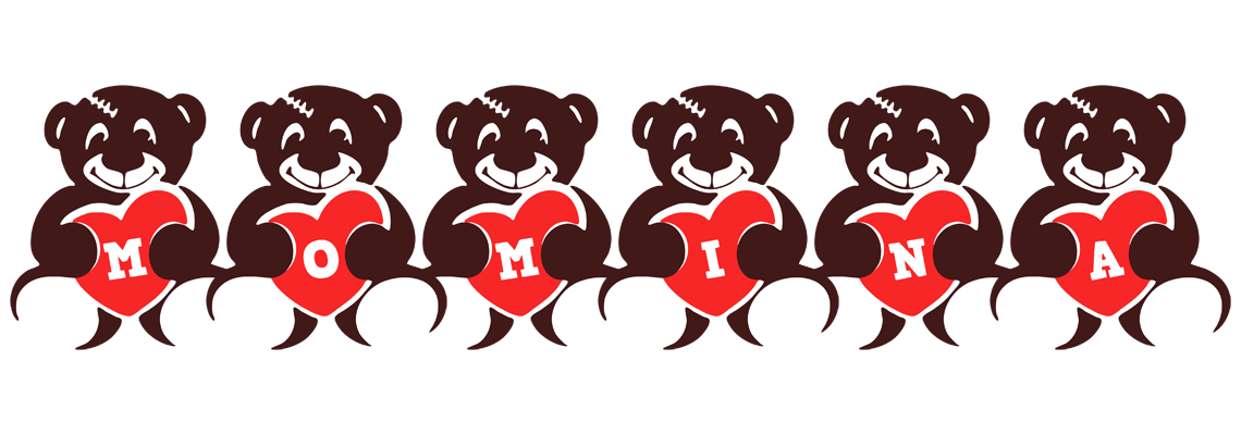Momina bear logo