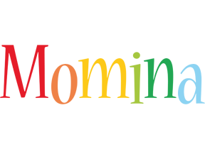 Momina birthday logo