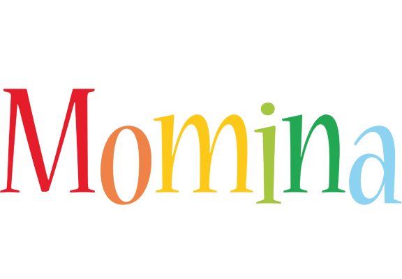 Momina birthday logo