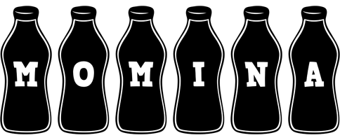 Momina bottle logo