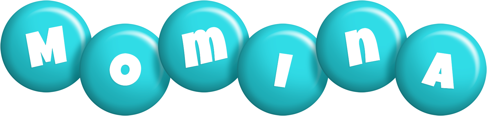Momina candy-azur logo