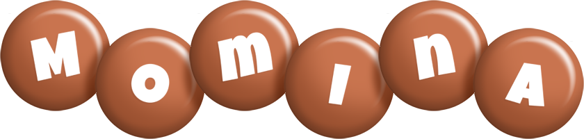 Momina candy-brown logo