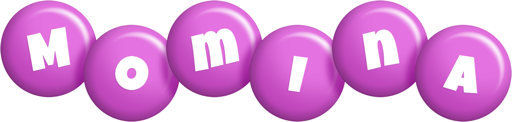 Momina candy-purple logo
