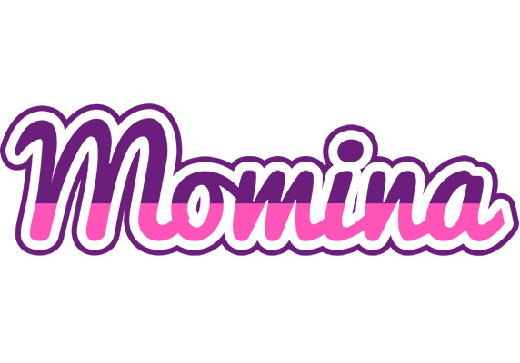 Momina cheerful logo