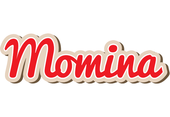 Momina chocolate logo