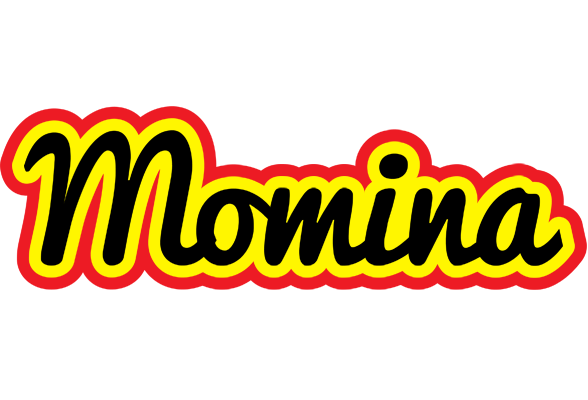 Momina flaming logo