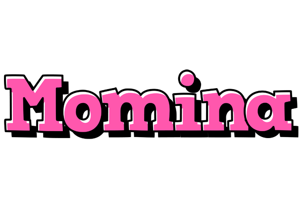 Momina girlish logo
