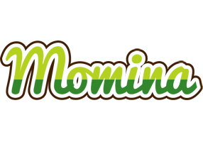 Momina golfing logo