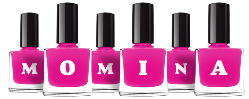 Momina nails logo