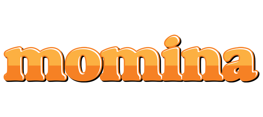 Momina orange logo