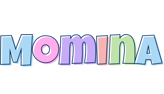 Momina pastel logo