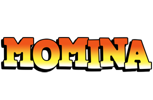 Momina sunset logo