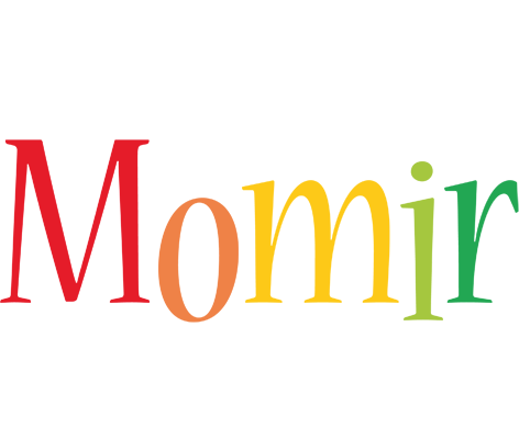Momir birthday logo