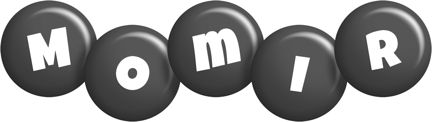 Momir candy-black logo
