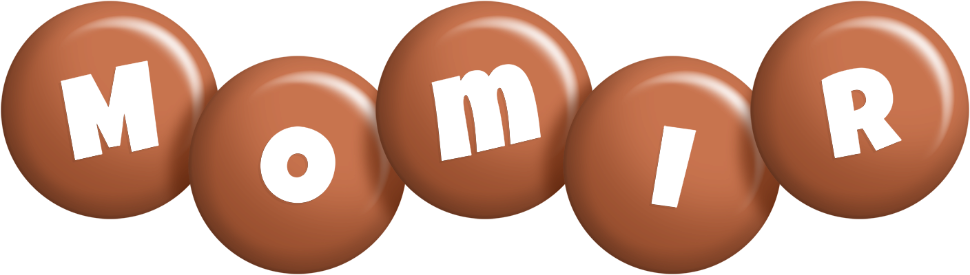 Momir candy-brown logo