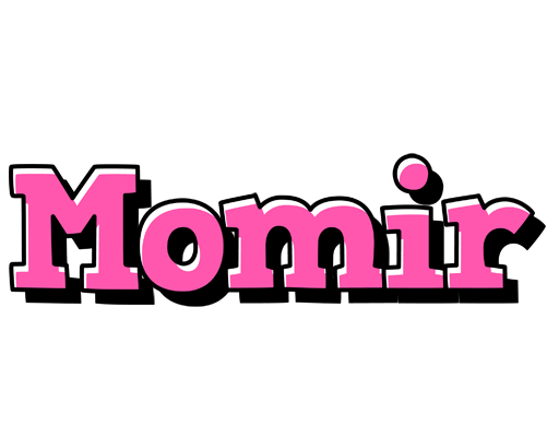 Momir girlish logo