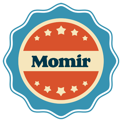 Momir labels logo