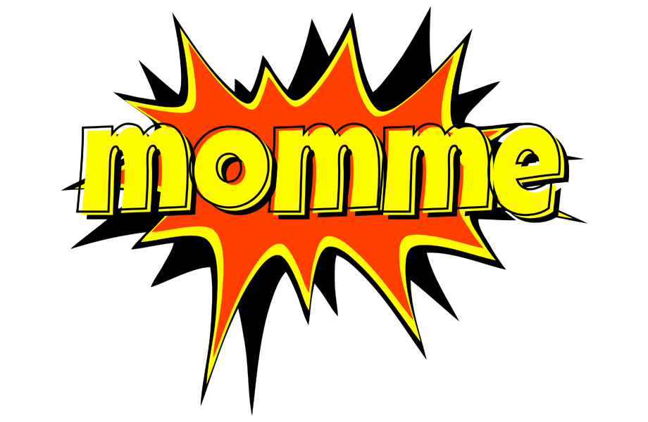 Momme bazinga logo