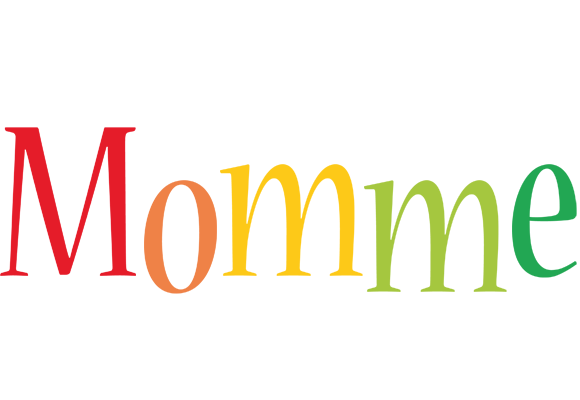 Momme birthday logo