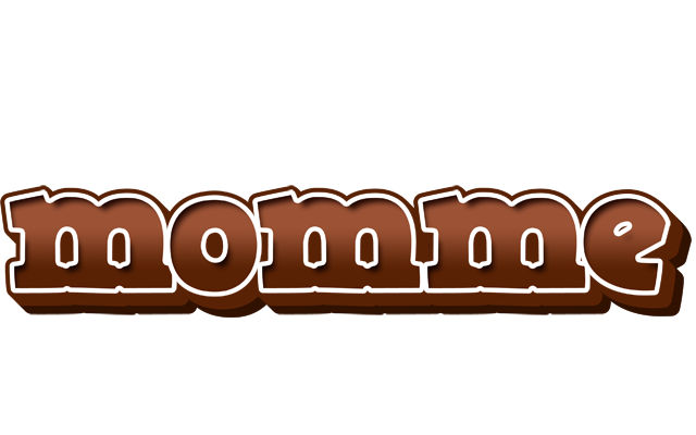 Momme brownie logo