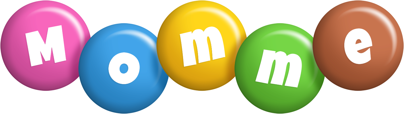 Momme candy logo