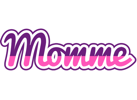 Momme cheerful logo