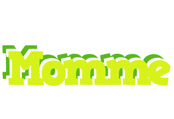 Momme citrus logo